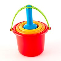 Hape 儿童沙滩玩具挖沙工具套装桶铲组合玩水工具宝宝洗澡戏水玩具