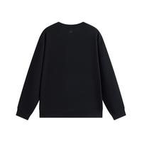 Kappa K0G12WT70 圆领宽松卫衣 黑色 2XL