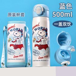 迪士尼 儿童保温杯316食品级小学生女孩吸管水杯上学专用新款水壶