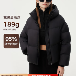 坦博尔 秋冬羽绒服女短款加厚面包时尚保暖厚外套