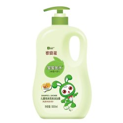 宝宝金水 儿童洗发沐浴露二合一1L儿童洗发水沐浴乳护发型清洁