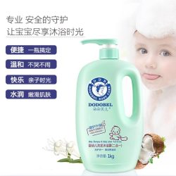 朵朵贝儿 儿童沐浴露婴幼儿洗发水二合一新生宝宝洗护1kg