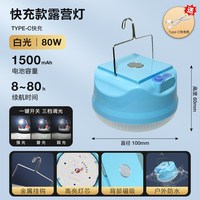 一生不变 太阳能便携露营充电帐篷灯户外照明灯泡超长续航应急超亮野营挂灯