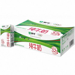 蒙牛 纯牛奶250ml×21盒