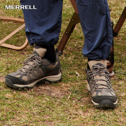 MERRELL 户外徒步鞋男女款ACCENTOR GTX/WP经典防水透气防滑耐磨登山鞋 J135495-GTX白浅咖啡（男款） 44