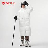 坦博尔 羽绒服男女同款长款连帽蓄热科技外套