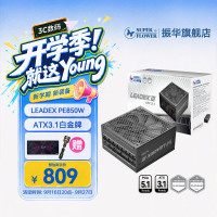 振华 LEADEX PE850W 白金全模组 ATX3.1 850W电脑电源