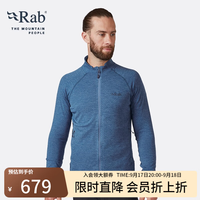 Rab QFF-72 弹力速干抓绒衣 金属灰 M