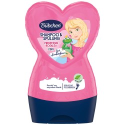 Bübchen Bubchen贝臣小公主儿童洗发水护发露小金盾专用女孩温和沐浴露