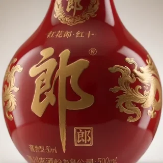 淘金币379.63元、中秋送好礼:郎酒 红花郎10 酱香型白酒 53度 500ml*2瓶
