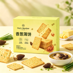 1号会员店 香葱薄饼干 870g