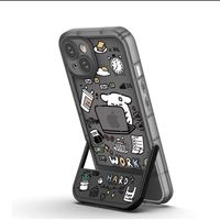 C 【裸机手感】暴怒加班小狗 iPhone6-17系列苹果手机壳