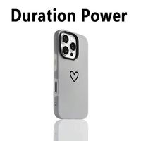 C 【裸机手感】简约爱心 iPhone6-17系列苹果手机壳
