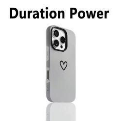 C 【裸机手感】简约爱心 iPhone6-17系列苹果手机壳