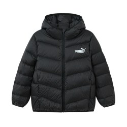 PUMA 童装儿童羽绒服男童女童轻薄羽绒连帽羽
