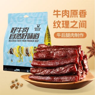 科尔沁 风干牛肉230g独立包装 休闲零食解馋追剧零食