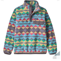 Patagonia 青少年款 Lightweight Synchilla Snap-t Fleece Pullover抓绒衣 多色可选