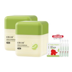 红色小象 绿豆冰沙霜宝宝夏季清爽补水保湿舒缓