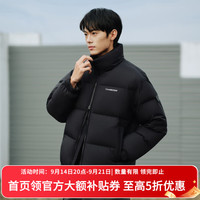 坦博尔 泡芙羽绒服男女同款 立领面包服防风保暖外套