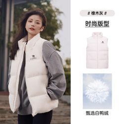 骆驼 羽绒马甲女秋冬2025新款轻薄休闲羽绒马夹外穿短款羽绒服外套