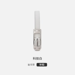 navigare 小帆船黑色休闲女士腰带黑色金属扣头简约时尚百搭皮带