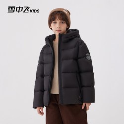 雪中飞 kids儿童面包羽绒服2026新款冬季中大童男女童