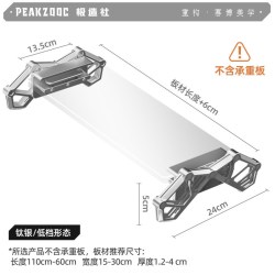 极造社电脑显示器增高架支架金属底座DIY办公室工位台式笔记本显示屏全铝合金可调节升降式赛博电竞房置物架