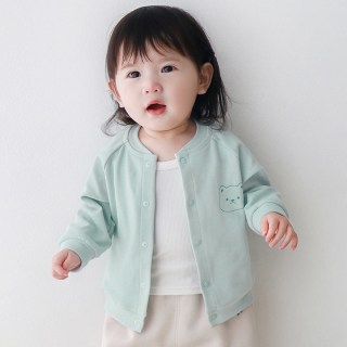 吉启萌 婴儿外套春秋1岁儿童2薄款外出衣服男童女童开衫幼儿上衣宝宝秋装