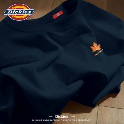 Dickies 藏青色纯棉男士短袖T恤2026夏季美式宽松大码休闲体恤百搭