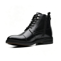 Clarks 黑色男款秋季简约百搭舒适轻便马丁靴