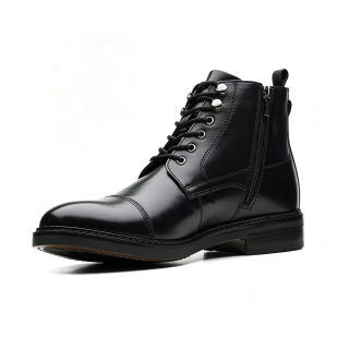 Clarks 黑色男款秋季简约百搭舒适轻便马丁靴