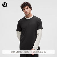 lululemon 丨Fundamental™ 男士短袖 T 恤 短袖  LM3BXVS 黑色 M