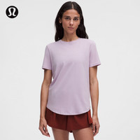 lululemon 丨Love 女士圆领短袖 T 恤 LW3EPFS 悦动丁香紫 S /6