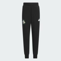 adidas 男中童恐龙印花休闲长裤