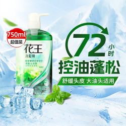花王 薄荷清新控油洗发水 750ml