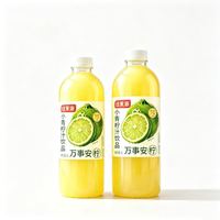 佳果源 小青柠汁饮品 添加NFC 1L*2瓶 中秋小聚