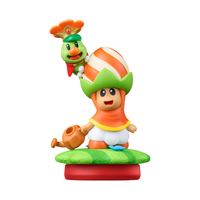 任天堂 amiibo手办 苞普林&花洛里安王子 游戏互动摆件
