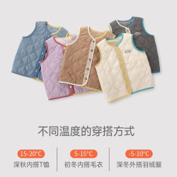 巴厘小猪 儿童马甲  校服内搭神器
