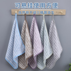 美家日记 抹布 家用洗碗毛巾 竹碳纤维吸水布 厨房擦车清洁布30
