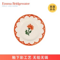 EMMA BRIDGEWATER 陶瓷6.5英寸盘子釉下彩