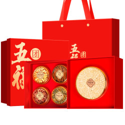 福東海 福东海西洋参铁皮石斛鹿茸灵芝五拼礼盒300g礼品
