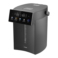 美的 MK-SP50E-20WPro 316L不锈钢 5L 黑色 电热水壶