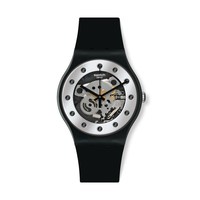 swatch 瑞士手表初高中学生镂空透视石英机芯手表生日礼物