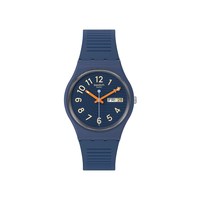 swatch 瑞士手表日历夜光初高中学生石英彩盘手表生日礼物
