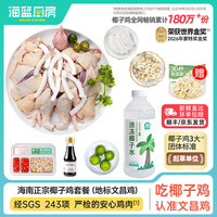 海蓝厨房 海南椰子鸡正宗文昌鸡火锅散养母鸡生鸡肉