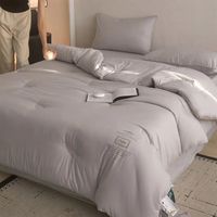 兰芮 A类7A级抗菌加厚保暖20%大豆纤维春秋被  6斤 200*230cm