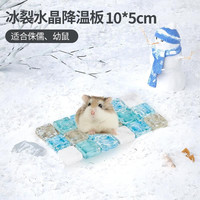 兔子降温用品夏天散热板水晶冰垫仓鼠凉席铝板冰床金丝熊消暑用品