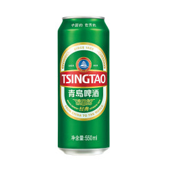 青岛啤酒 经典拉格 550ml*18罐 加量不加价 整箱装 中秋礼品
