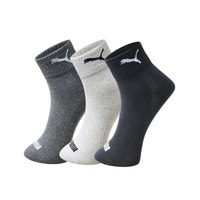 PUMA 袜子男女通用经典百搭透气运动休闲中筒袜3双装