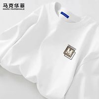 马克华菲 220G纯棉 长袖T恤
